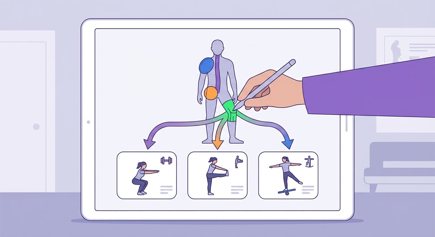 Allied-health patient booking experience connected to Jane scheduling