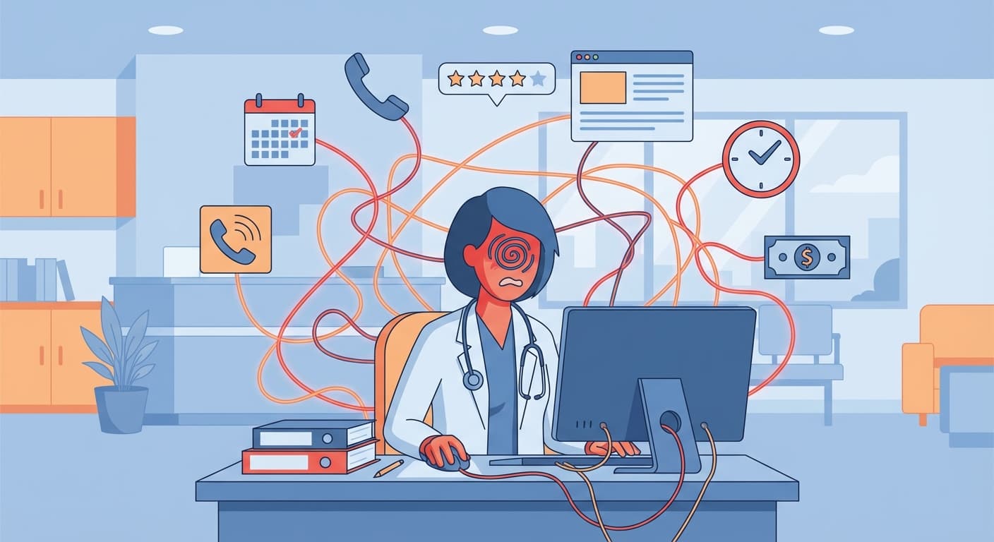 MedSiteAI patient-facing website and booking experience