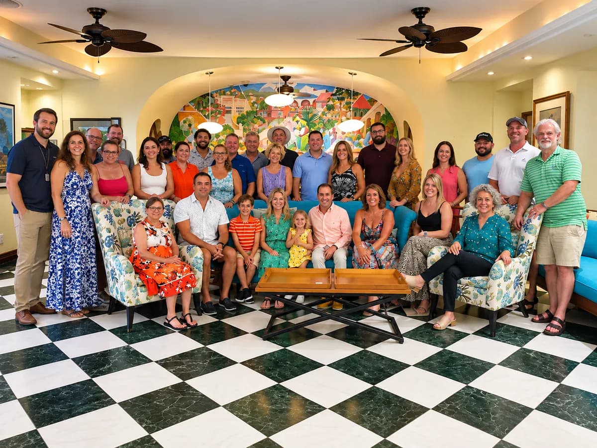 Members of the Breakthrough Coaching community at a gathering