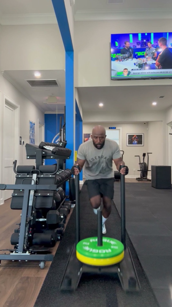 Conditioning work at Elev8 performance gym
