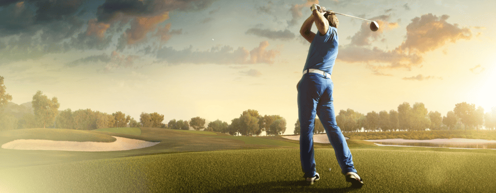 Golfer training for performance and recovery